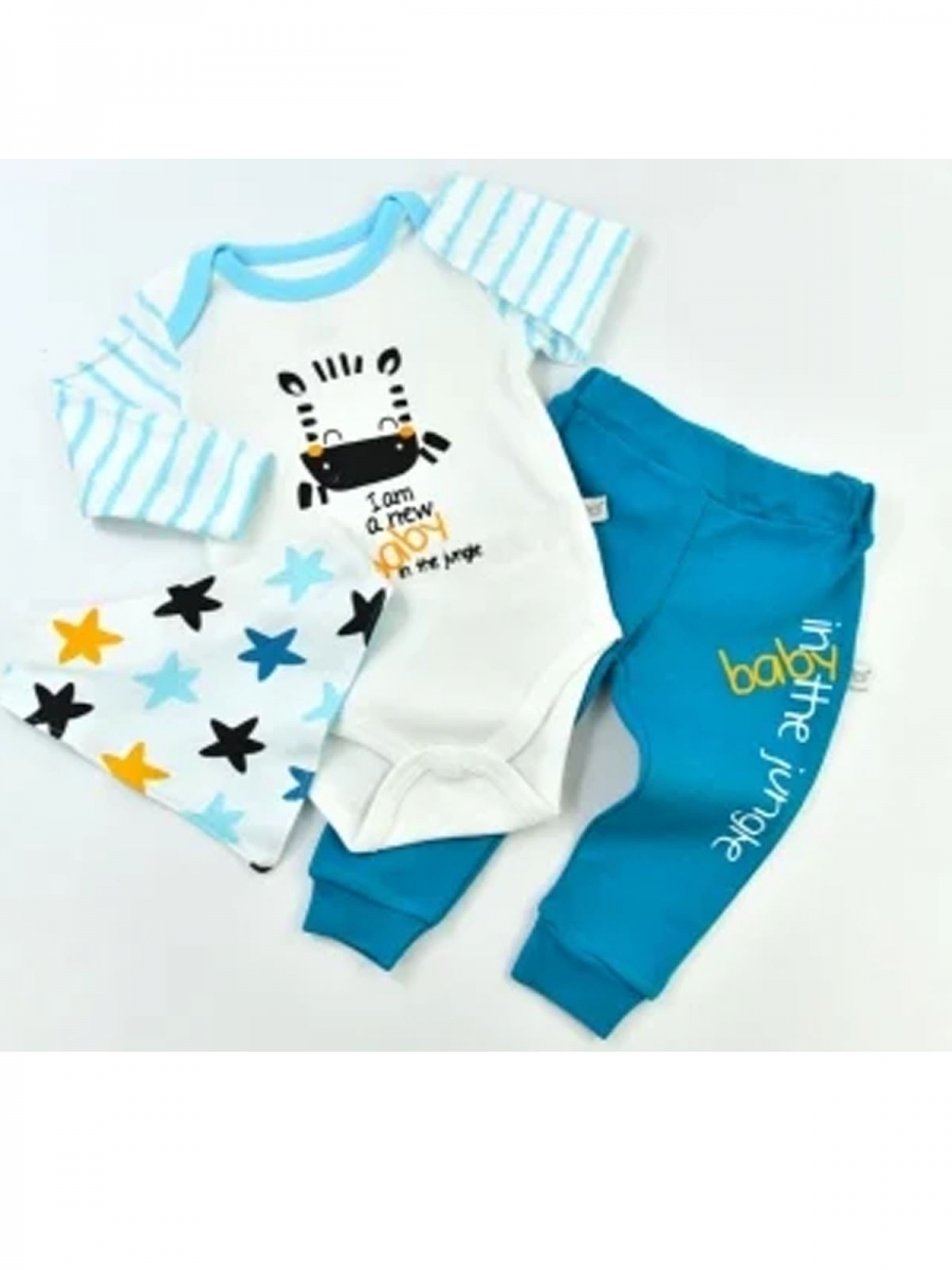 İMAJ ERKEK BABY ZEBRA BODYLİ TAKIM