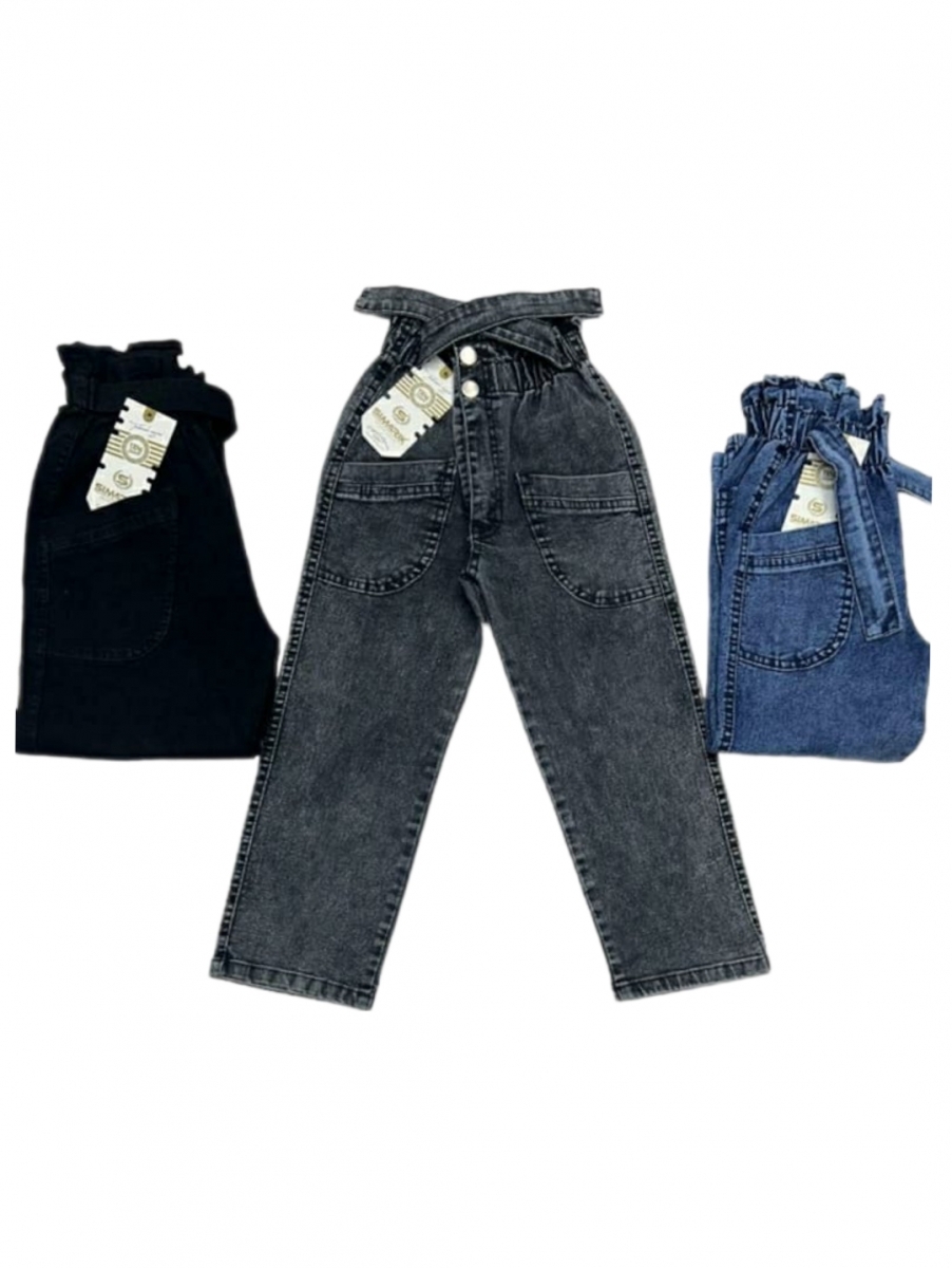 ŞIMARIK 2090 3-7Y KIZ KOT PANTOLON