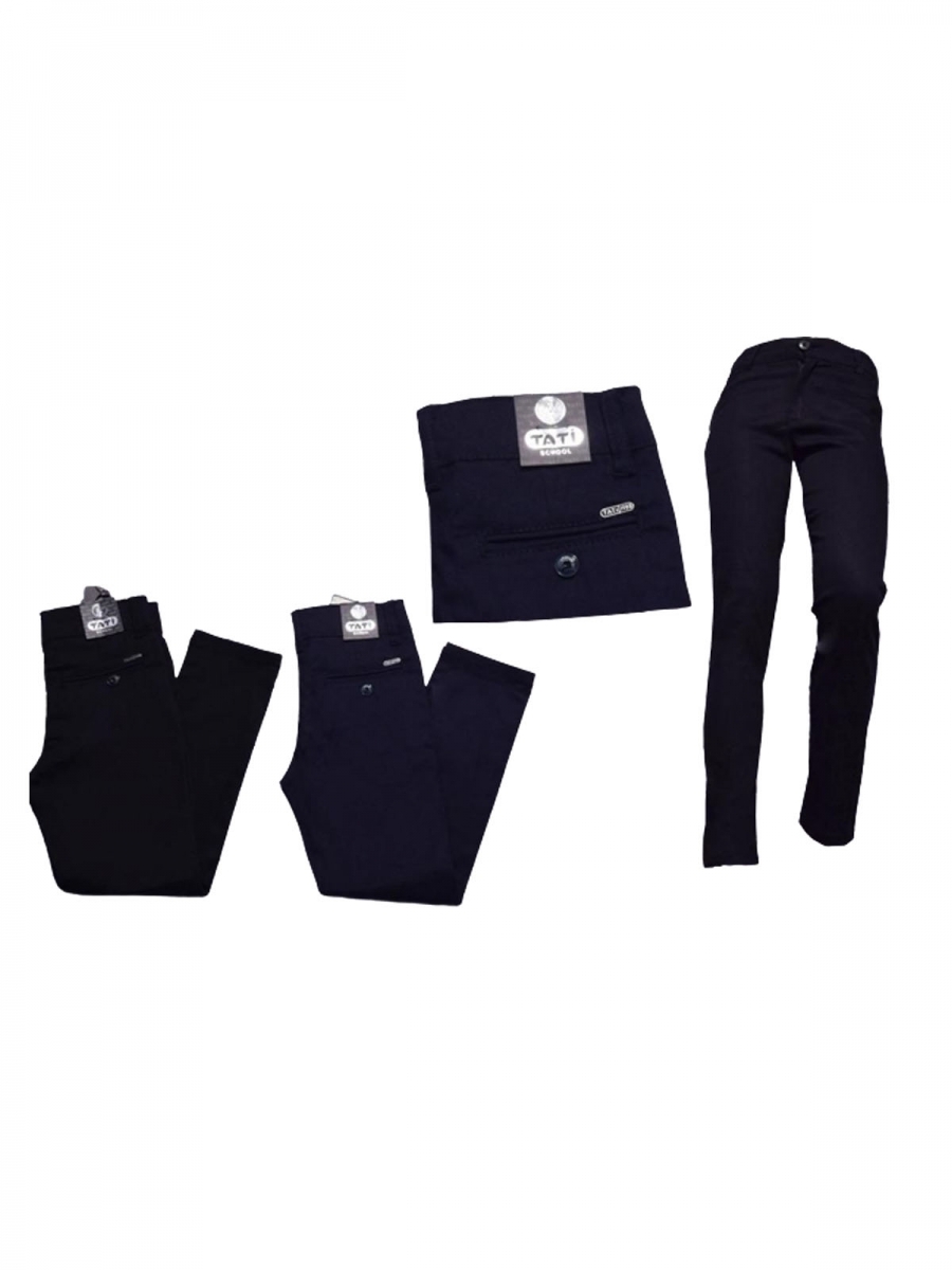 TATİ 1211-1 6-9Y LİKRALI FLATOLI OKUL PANTOLON