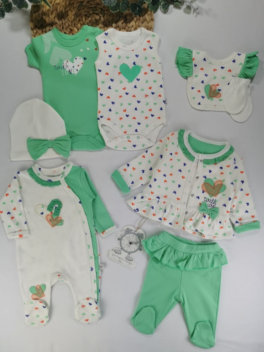 İMAJ BABY 8 Lİ RENKLİ KALPLER