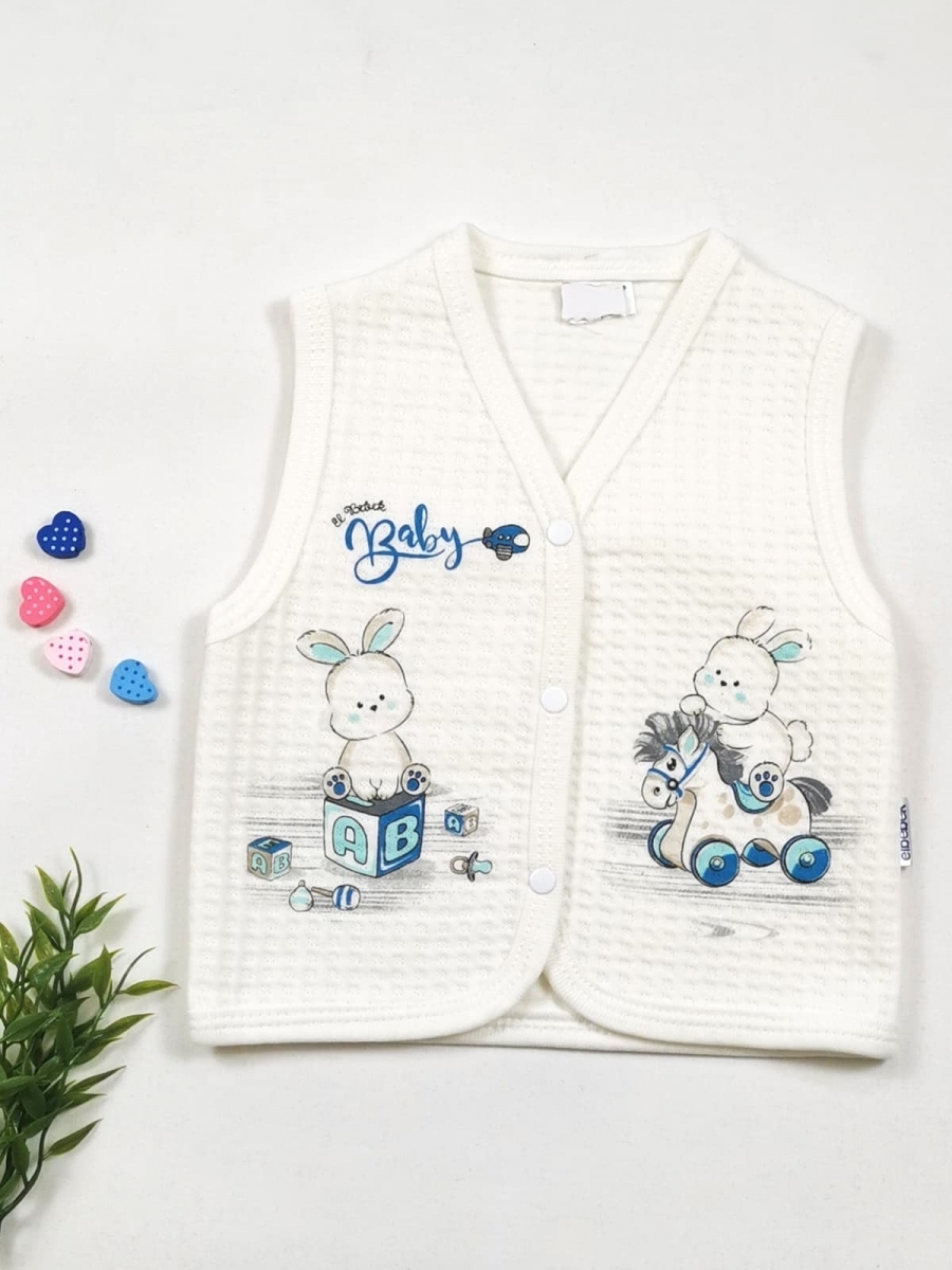 EL BEBEK 077 6-18AY TAVŞANLI YELEK