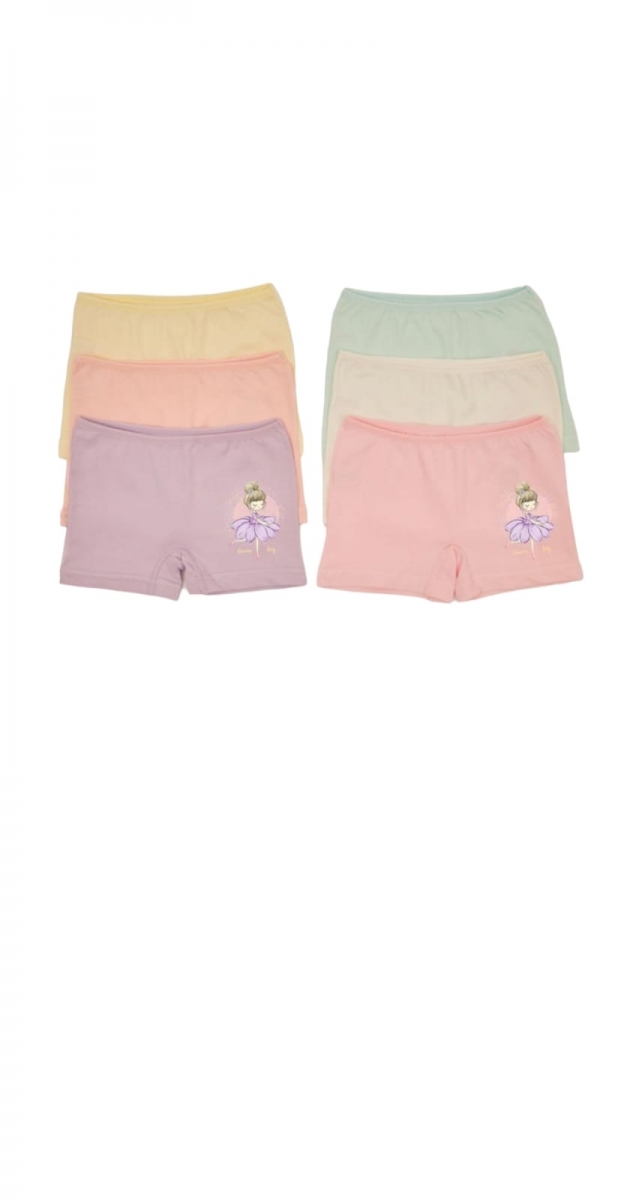 ADN 8510-3 8-9Y BASKILI KIZ BOXER