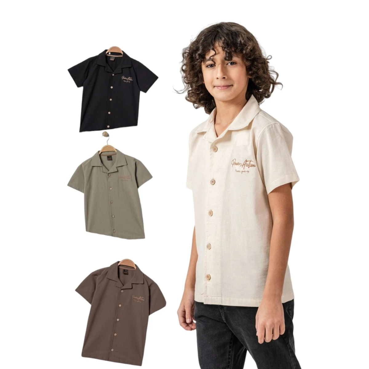 BARKOD 70419 11-14Y ÇOCUK GÖMLEK