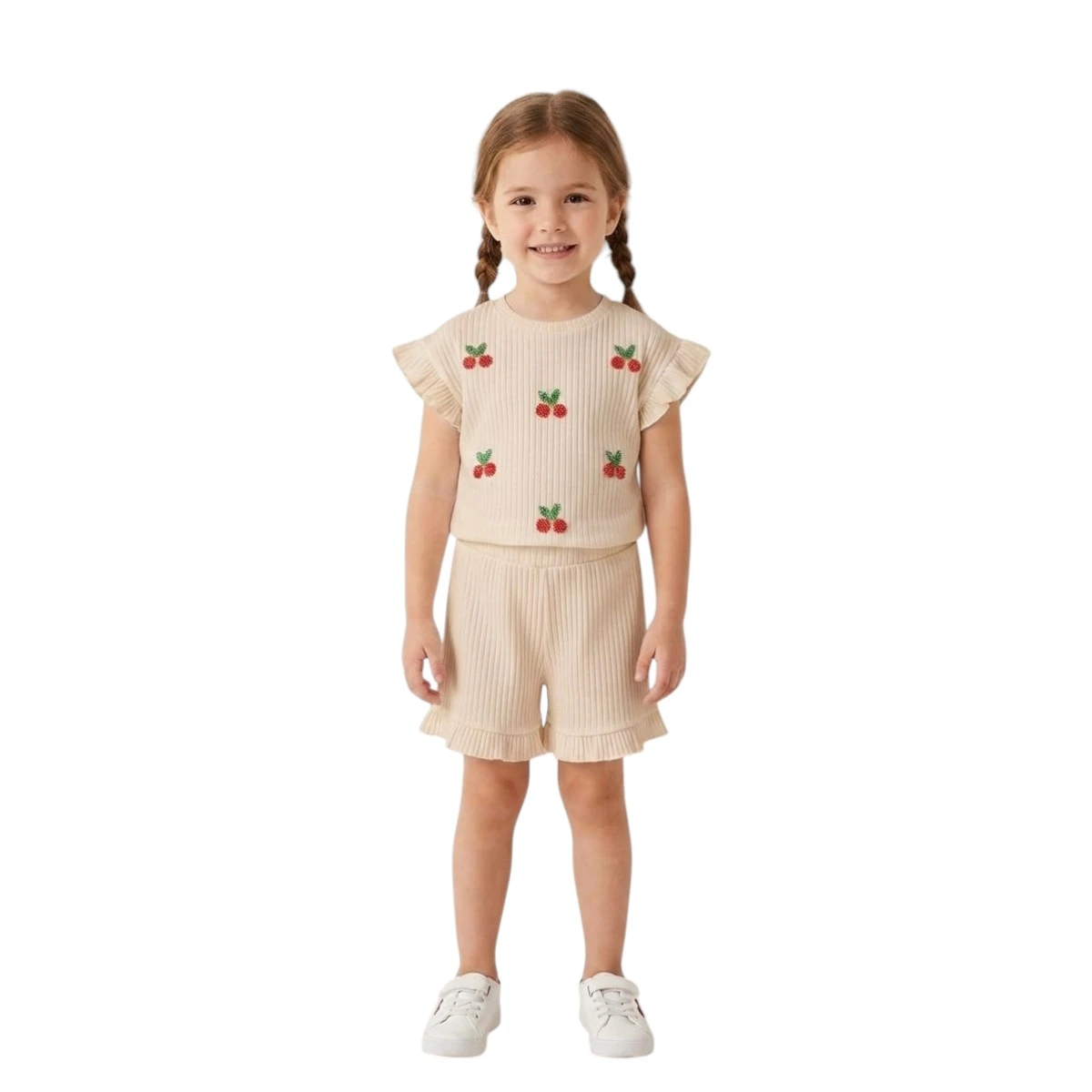 BENİGİY 26512 5-8Y OMUZU FIRFIRLI TAKIM