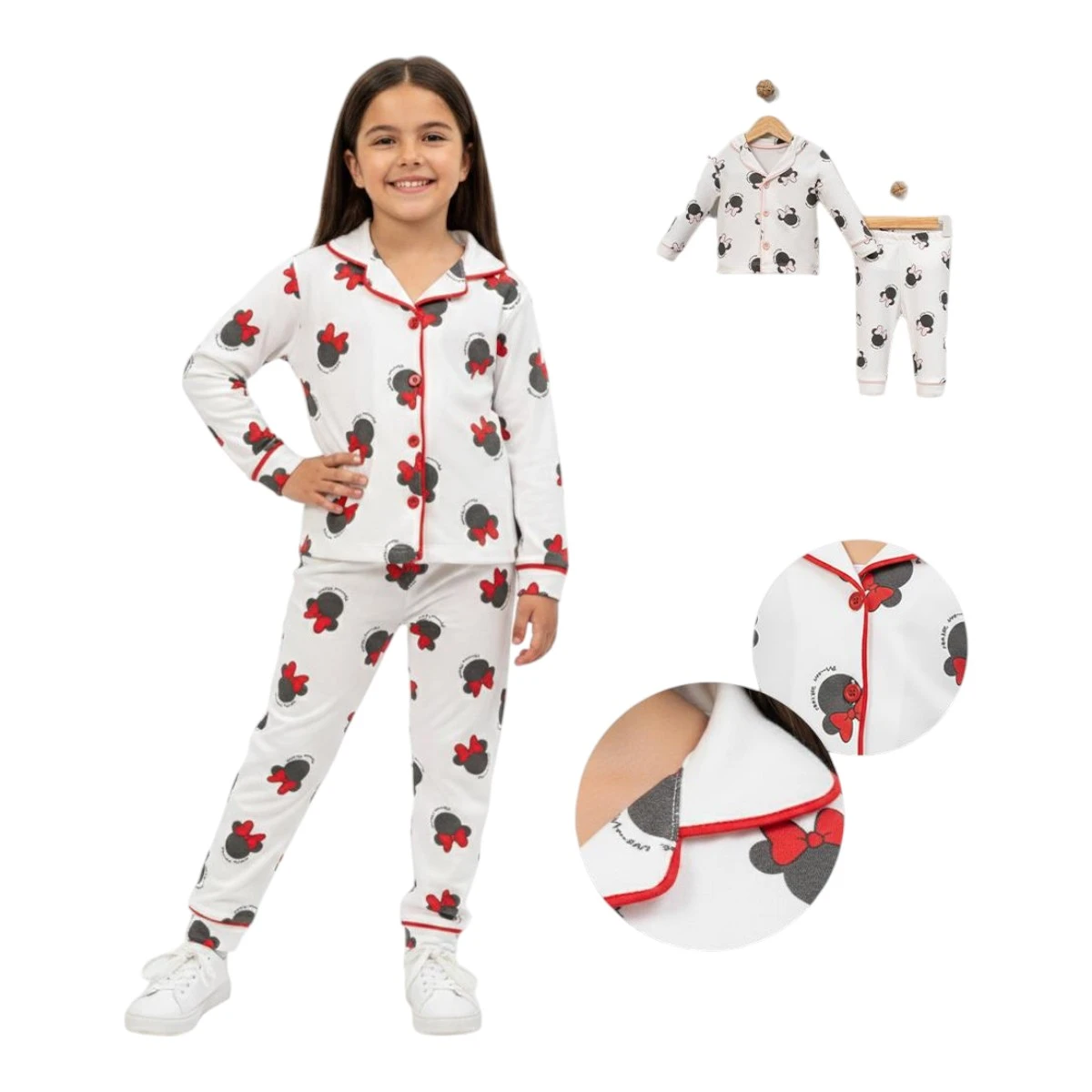 DOLAŞ 109 3-6Y MINNIE PİJAMA TAKIM
