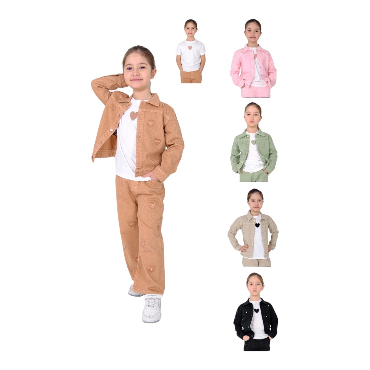 FLAMİNGO 2505 10-13Y TAŞLI 3 LÜ TAKIM