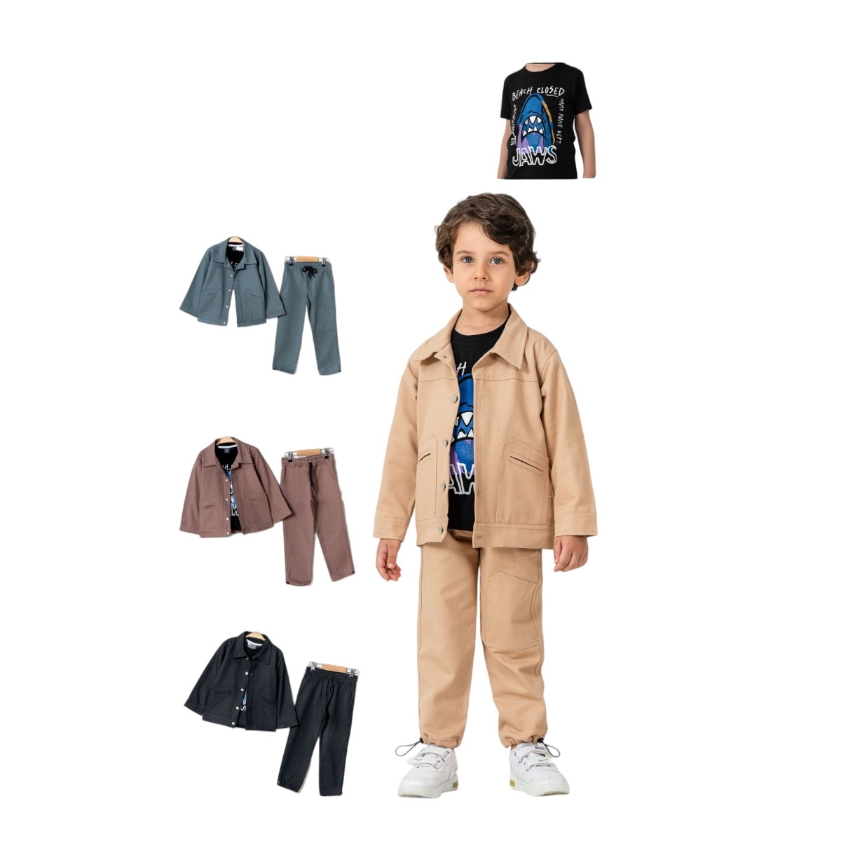 HOLA 50330 2-5Y ÇOCUK ZARA KETEN TAKIM