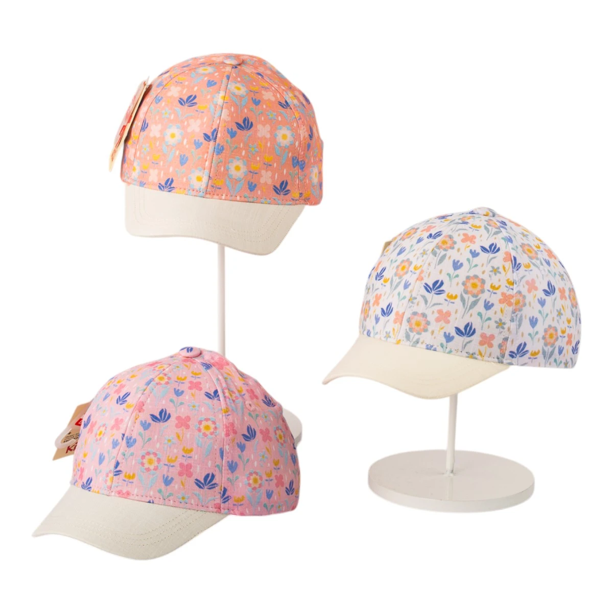 KITTI P-Y26140-05 1-4Y ÇİÇEK DESEN KIZ KEP