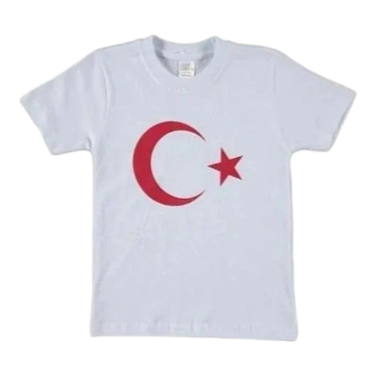 LOLICO 5871 9-12Y SÜPREM AYYILDIZ BEYAZ TİŞÖRT