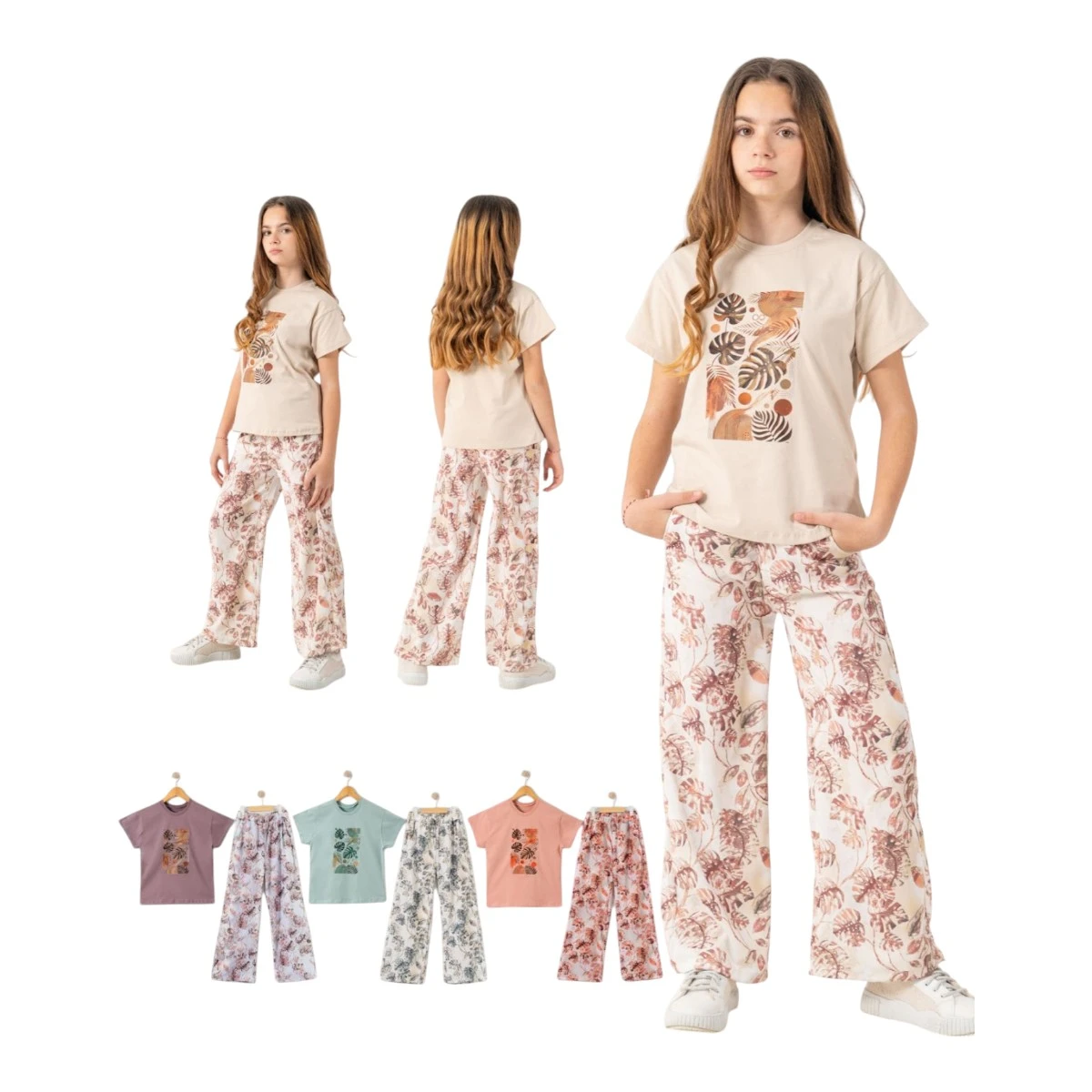 MY PİNGY 1704 10-13Y  GİZLİ MODEL  KIZ TAKIM