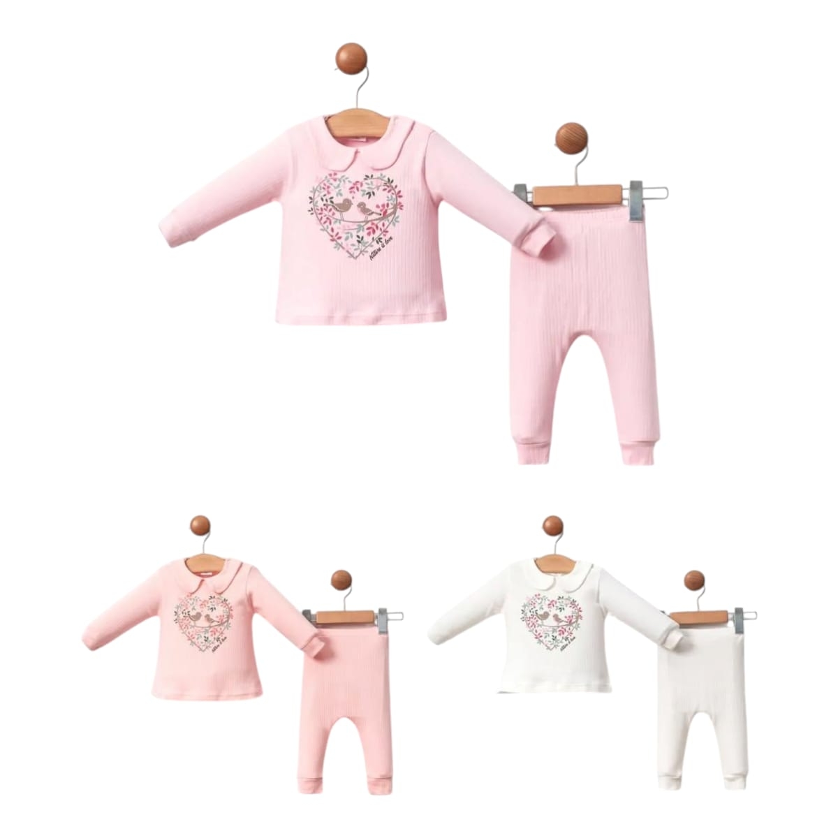NURHAS 5039 0-6AY KALPLİ KUŞLU TAKIM