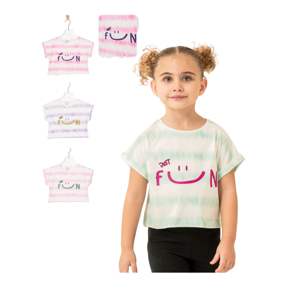 ROYA 25643 3-6Y JUST FUN BASKILI CROP