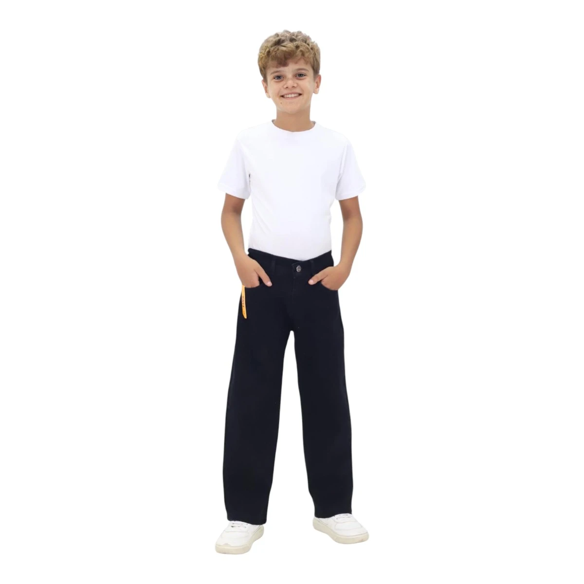 TATİ 1361-1 6-10Y SİYAH KOT PANTOLON