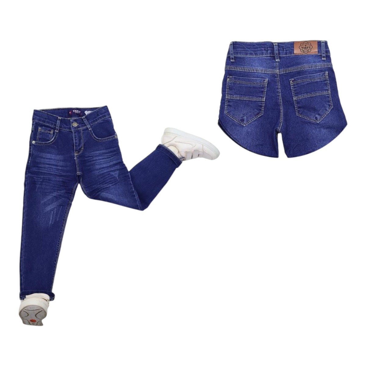 TATİ 2987-1 1-4Y YIPRATMALI KRİNKIL ERKEK PANTOLON