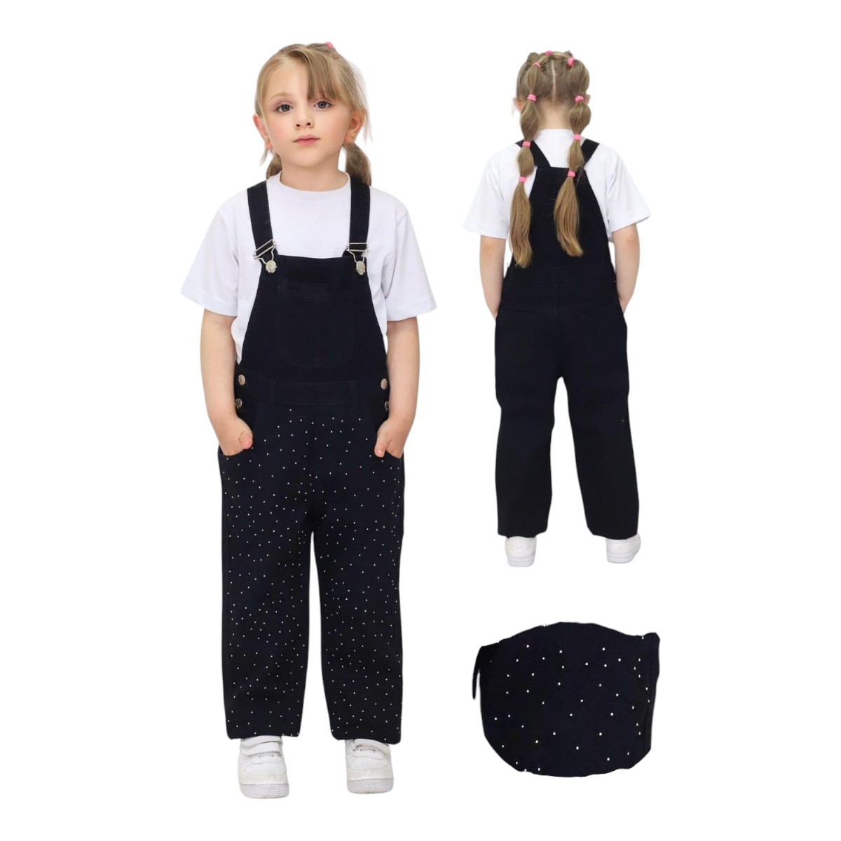 TATİ-6107 3-7Y TAŞLI SLOPET PANTOLON