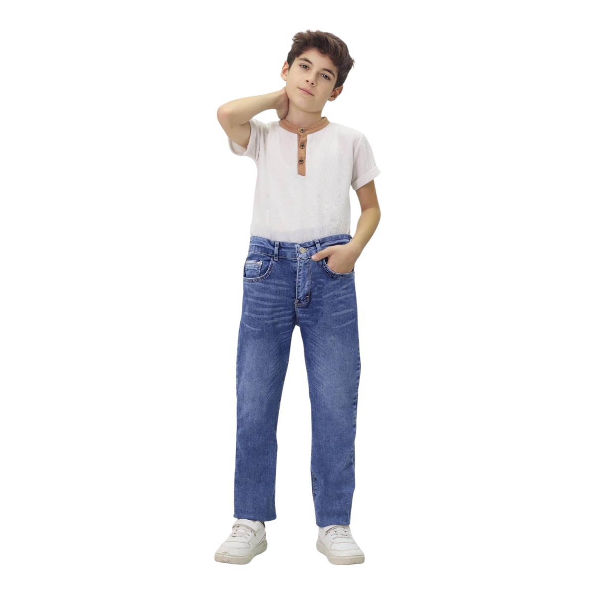 TATİ 6768-3 13-17Y LİKRALI YIPRATMA KOT PANTOLON