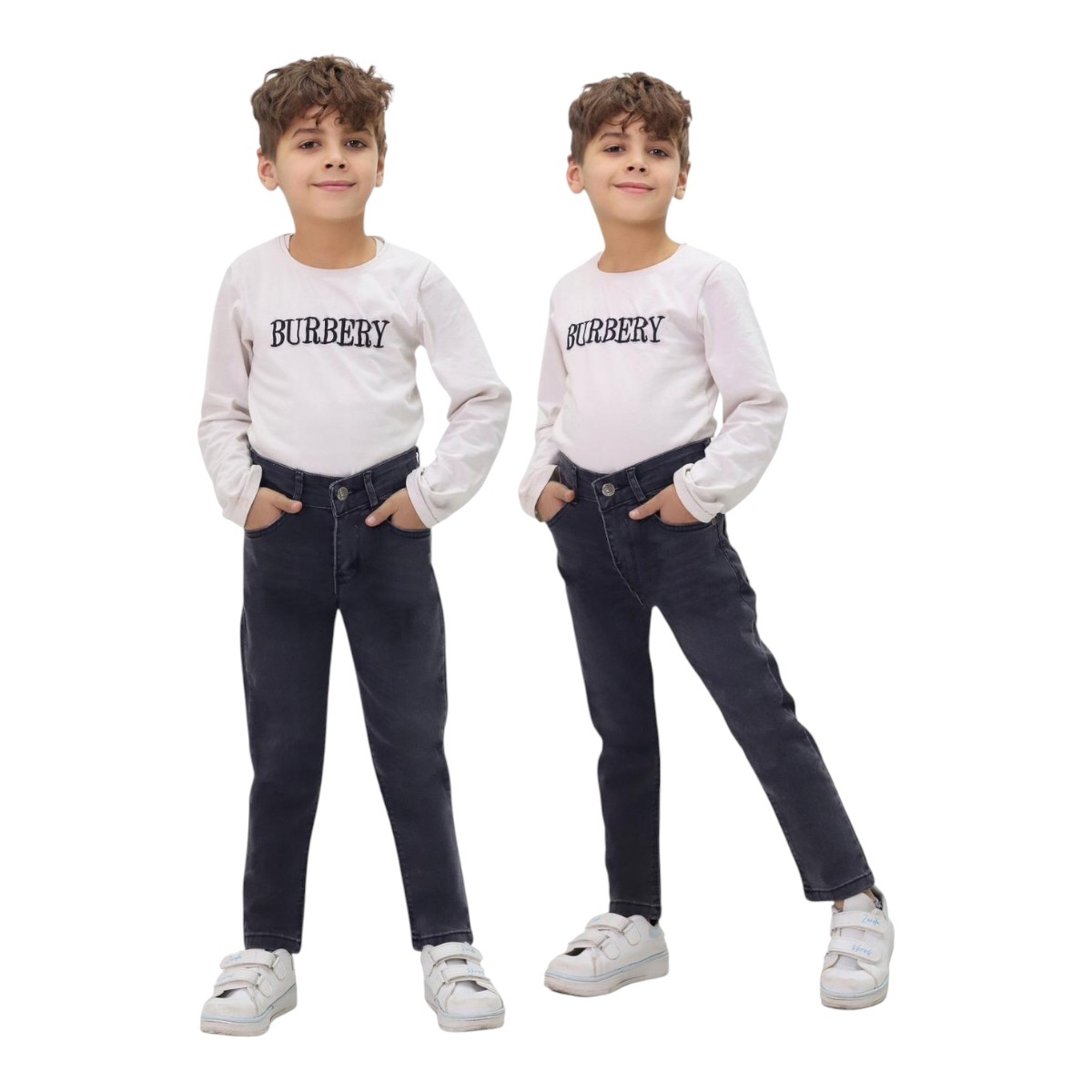 TATİ 6776-2 GRİ LİKRALI YIPRATMA KOT PANTOLON