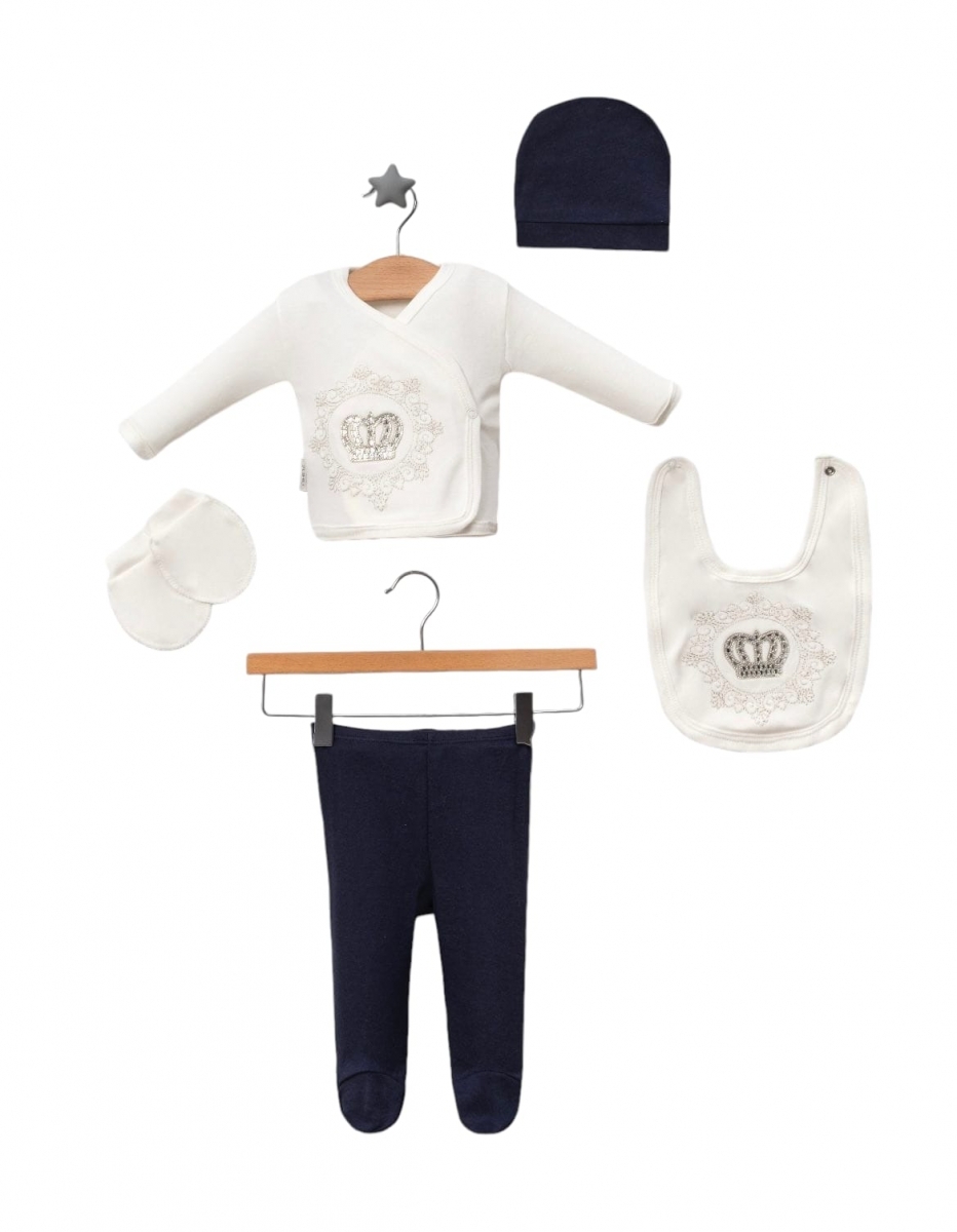 BABY ZUHU 008 0-3AY TAŞLI 5 Lİ SET