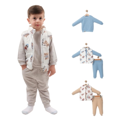 BARAY 1037 9-18AY AYICIK ELYAFLI 3 LÜ TAKIM