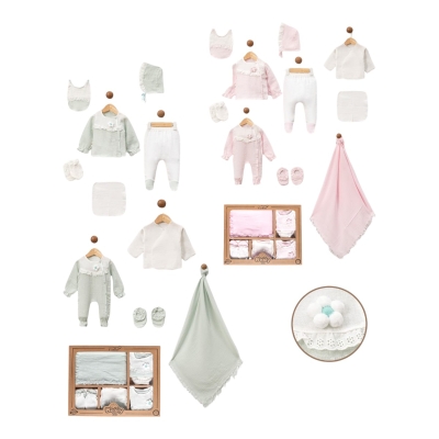 BEBLY 10003 0-3AY PONPON KABARTMALI 10LU SET