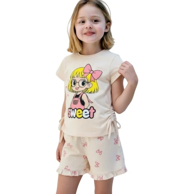 CİMİKS 0184 3-7Y SWEET KURDELE KIZ TAKIM