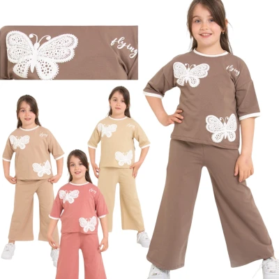 COOL BABAY 2763 4-8Y KELEBEK KABARTMA TAKIM