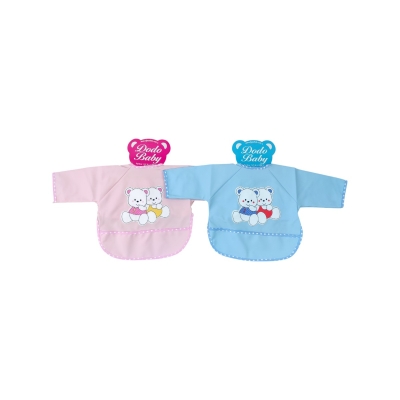 DODO BABY 1041 0-3AY ÇİFT AYI KOLLU MUŞAMBA ÖNLÜK