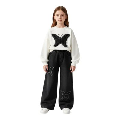 İNCİLAY 2648 6-10Y JEANS BADİLİ TAKIM