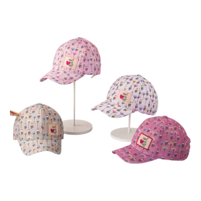KITTI P-Y26240-06 5-8Y ÇİÇEK BASKILI KIZ KEP
