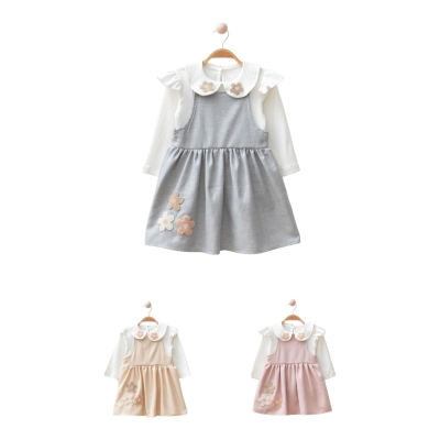 LUMİA 4123 2-5Y PAPATYA SÜZENE ELBİSE