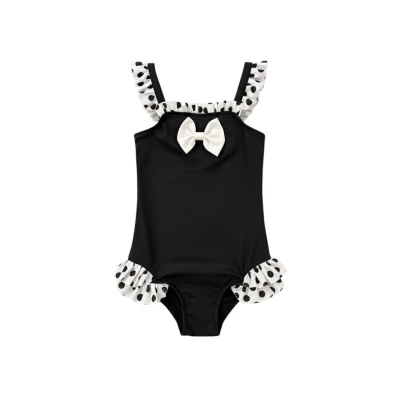 LYRAX 26105 3-7Y BEYAZ FİYONKLU MAYO