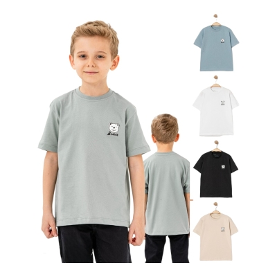 MASKOT 1137 3-6Y O YAKA DÜZ TİŞÖRT