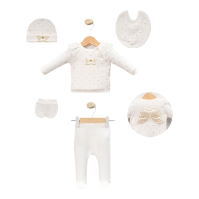 MINI CAYZEN 2111 0-3AY ANGEL NAKIŞLI 5 Lİ SET