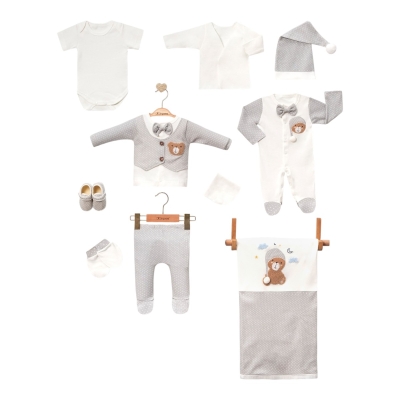 MİNİ CAYZEN 3010 0-3AY YUKUCU AYICIK 10 LU SET