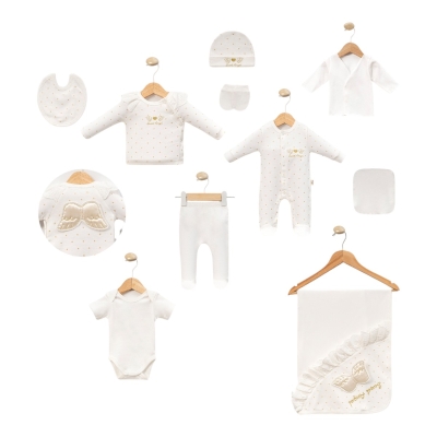 MINI CAYZEN 3040 0-3AY ANGEL NAKIŞLI 10 LU SET