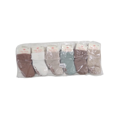 OLAY 0049-2 2-4Y SOCKS ABS KIVRIK ÇORAP