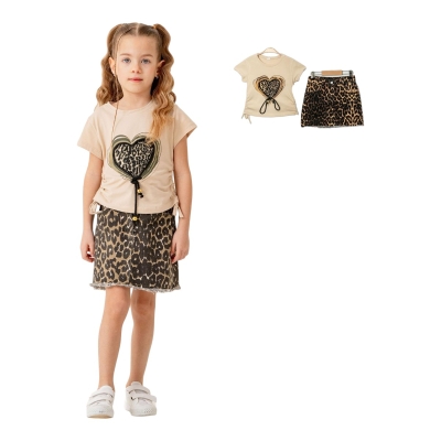 SEALY 12152 5-8Y LEOPAR ETEKLİ TAKIM