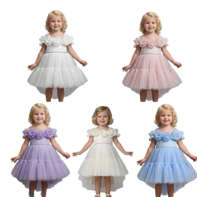 ŞEKER 4482 6-24AY ASKILI GÜLLÜ KIZ ABİYE