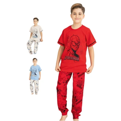 TARIK 4298 6-11Y SPİDERMAN KISA KOL TAKIM