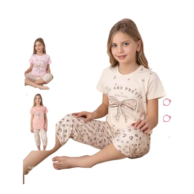 TARIK 6584 6-11Y FİYONK PANO KISA KOL TAKIM