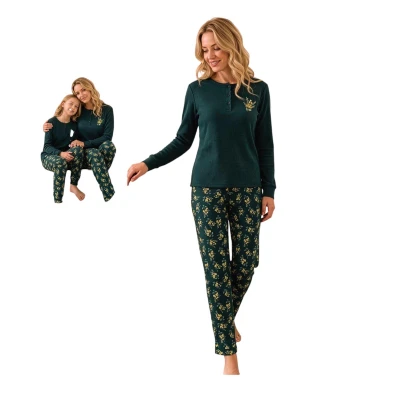 TARIK 6772 S-XXL SARI ÇİÇEK NAKIŞ TAKIM
