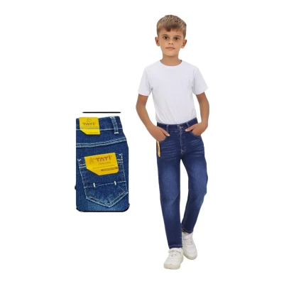 TATİ 1213-3 9-12Y LİKRA YIPRATMALI KOT PANTOLON