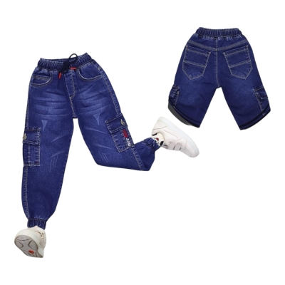 TATİ 1579-1 1-4Y LASTİKLİ KOMANDO CEP PANTOLON