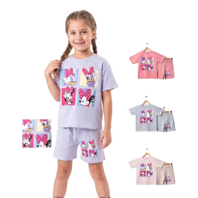 VOI 57197 3-10Y BABY MINIE DUCK BASKI KIZ TAKIM