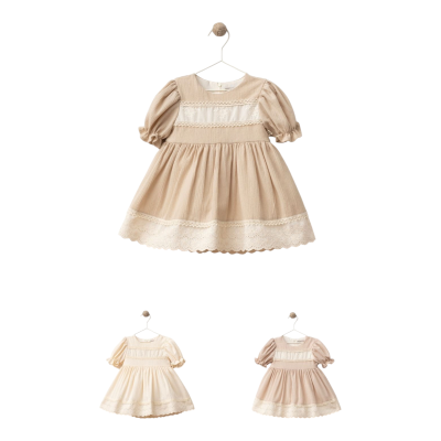 WONDRESS 1215 9-24AY KRINKIL DANTELLİ ELBİSE