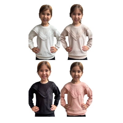 ZADE 8030 2-7Y PETEKLİ ŞANTUKLU BADİ